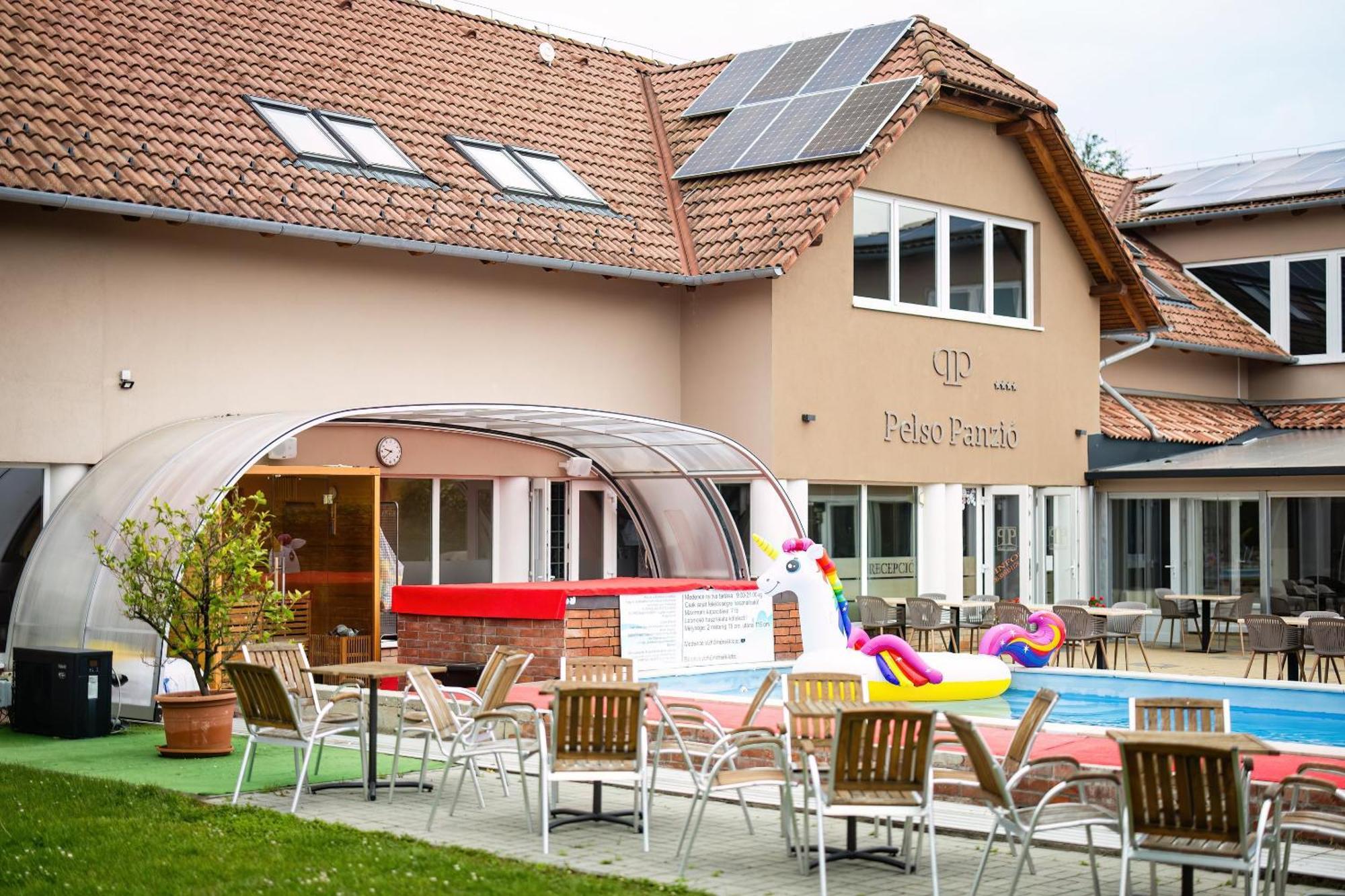 Pelso Panzio Bed & Breakfast Balatonmáriafürdő Dış mekan fotoğraf